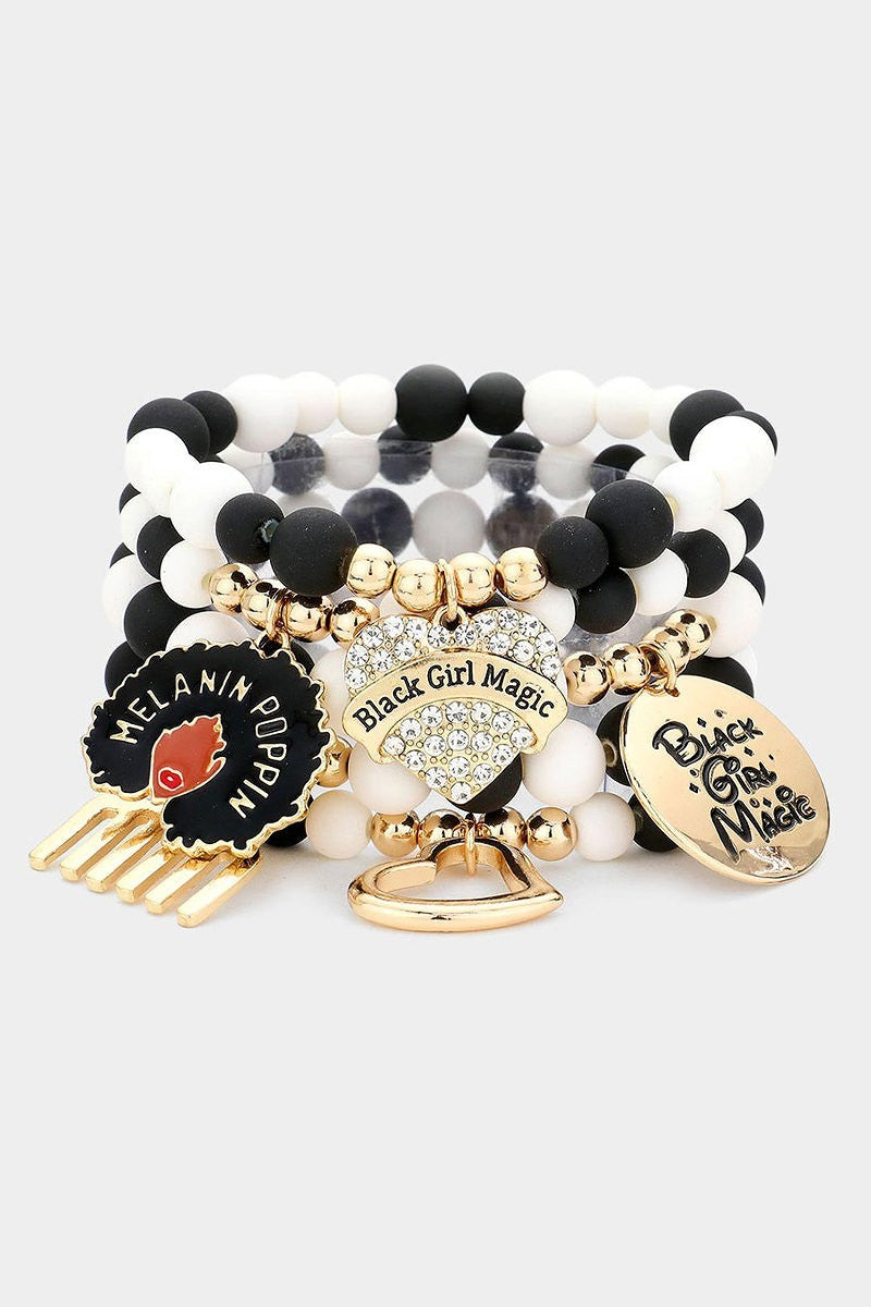 Black Girl Magic bracelet